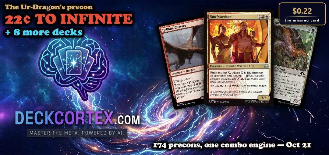 The Ur-Dragon's Precon Is 22 Cents From Infinite. Here's the One Card for Eight More