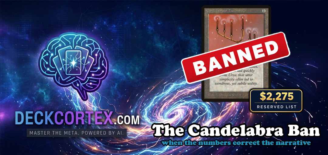 The Candelabra Ban: When the Numbers Correct the Narrative in Legacy