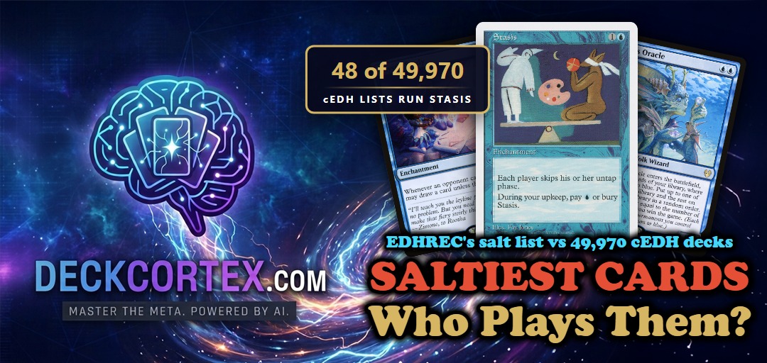 The 5 Saltiest Cards in Commander — and How Many Decks Actually Run Them