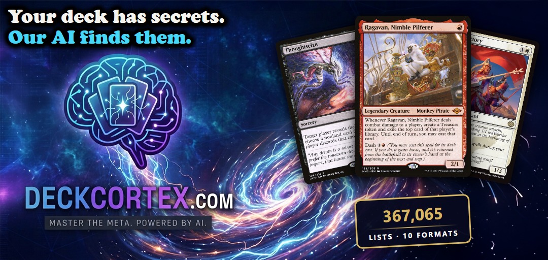 What DeckCortex Actually Does: Sixteen Simulations, an AI That Explains Them, and 367,000 Decklists